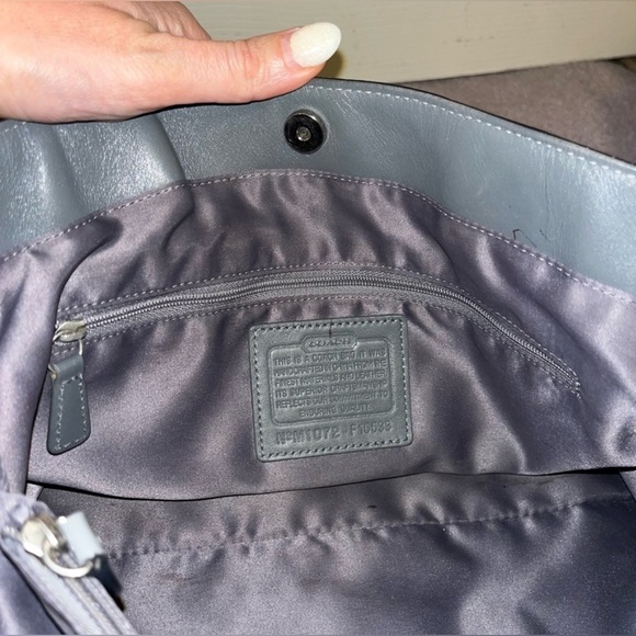 Gray Coach Signature ‘Project’ bag - Picture 9 of 11
